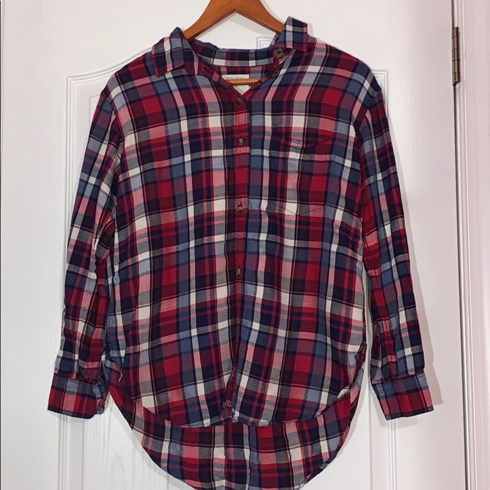 Oversized American Eagle Flannel